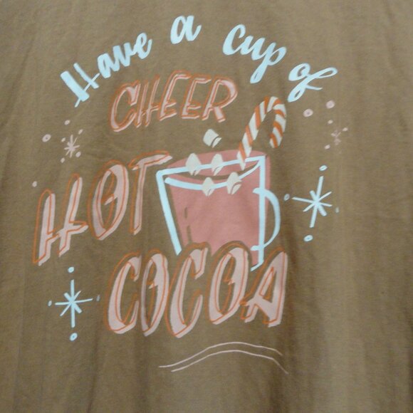 Cute Hot Cocoa long sleeve T, Nice shape - Picture 2 of 4